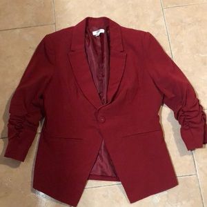 Dark Red blazer